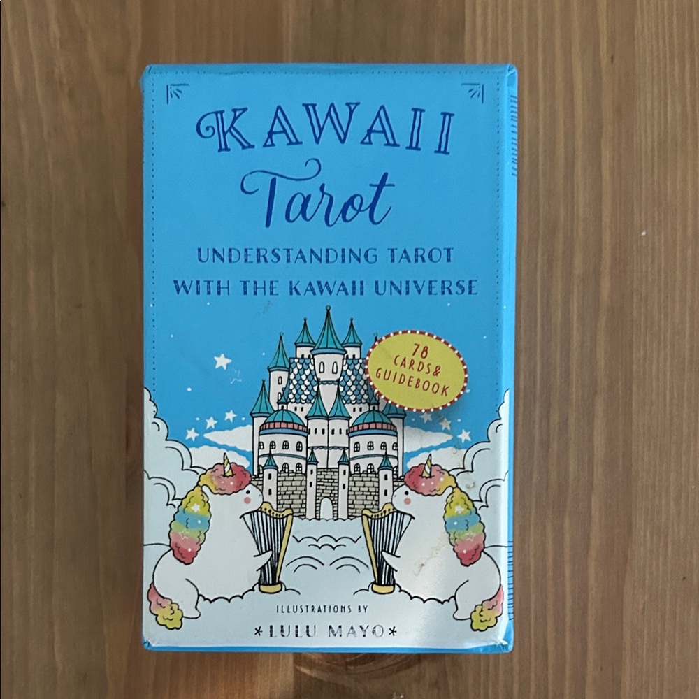 Kawaii Tarot Card Set with Guidebook